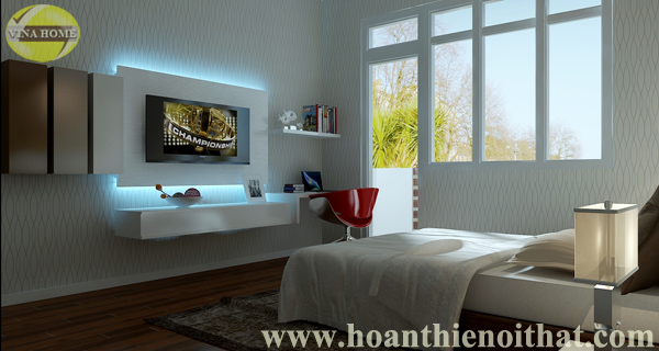 nội thất phòng ngủ biệt thự